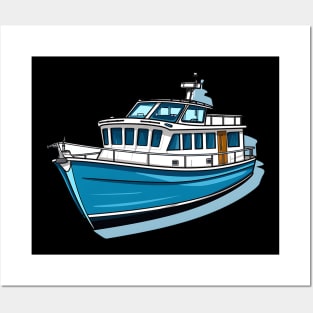 boat lover design Posters and Art